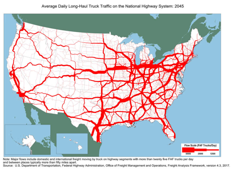 Top States for Truck Drivers: Best Opportunities and Benefits